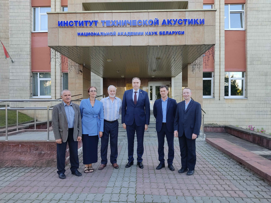 Визит Председателя Президиума НАН Беларуси Визит Председателя Президиума НАН Беларуси